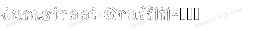 Jamstreet Graffiti字体转换
